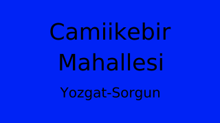 Camiikebir Mahallesi Thumbnail