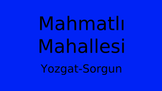 Mahmatlı Mahallesi Thumbnail