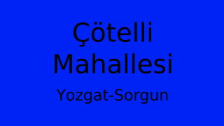 Çötelli Mahallesi Thumbnail