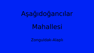 Aşağıdoğancılar Mahallesi Thumbnail