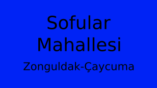 Sofular Mahallesi Thumbnail