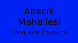 Abacık Mahallesi Thumbnail