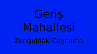 Geriş Mahallesi Thumbnail