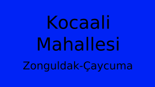 Kocaali Mahallesi Thumbnail