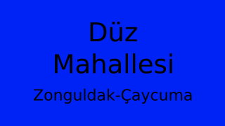 Düz Mahallesi Thumbnail