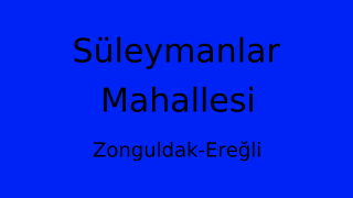 Süleymanlar Mahallesi Thumbnail