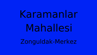 Karamanlar Mahallesi Thumbnail